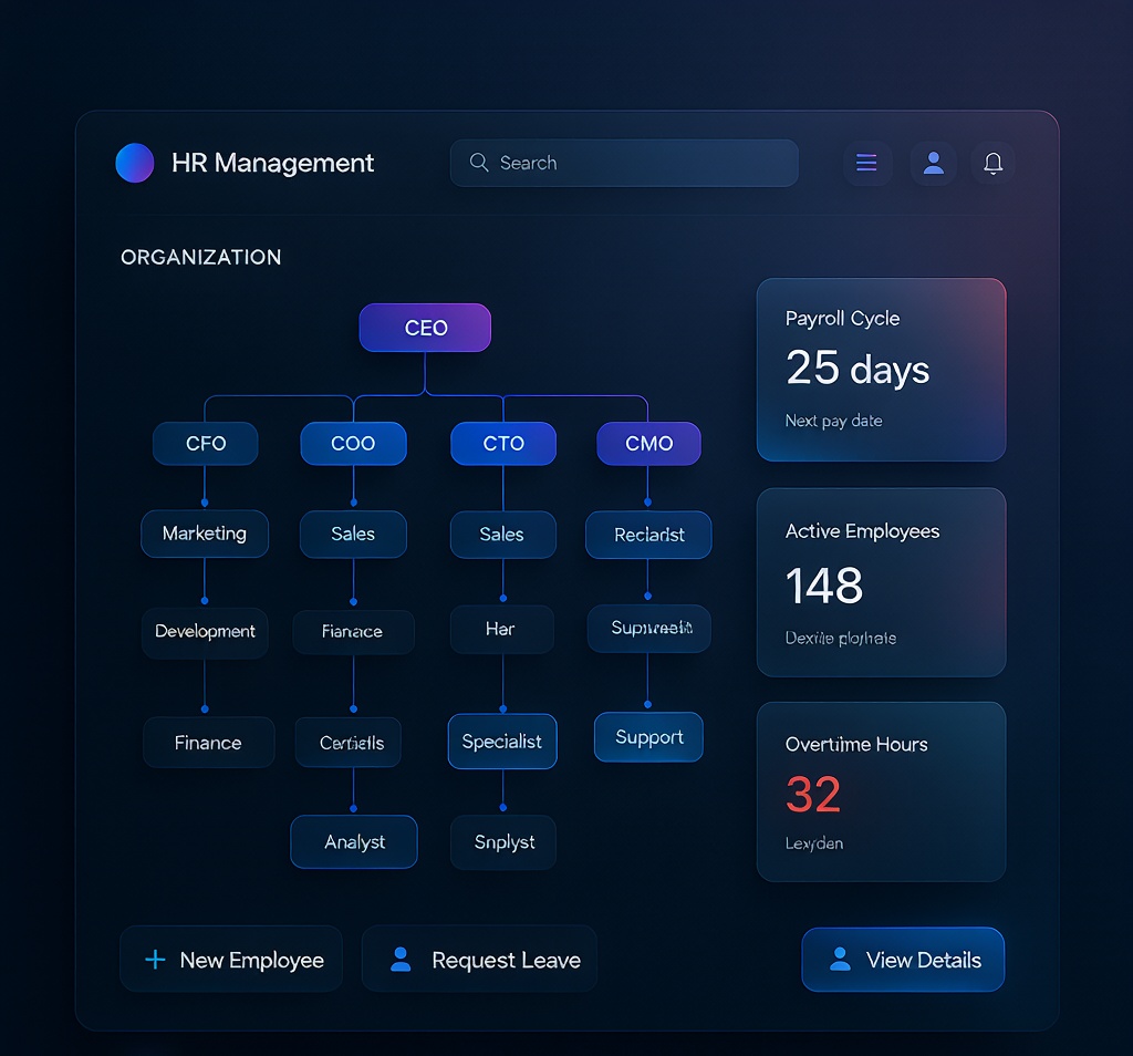 Enterprise HR management system